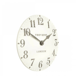Thomas Kent Arabic Wall Clock – Limestone | Large - Give And Glow