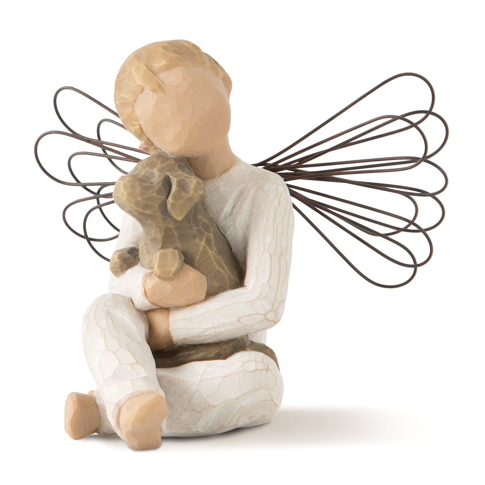 Willow Tree Angel of Comfort Figurine | 8cm | Hand-Painted Casting - Give And Glow