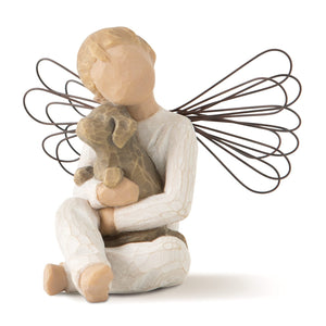 Willow Tree Angel of Comfort Figurine | 8cm | Hand-Painted Casting - Give And Glow