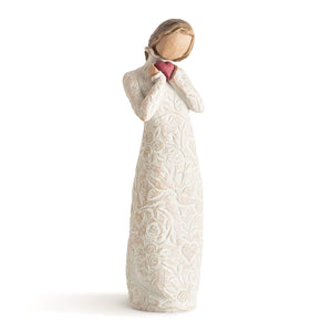 Willow Tree Je t’aime (I Love You) Figurine | 21cm | Hand-Painted Casting - Give And Glow