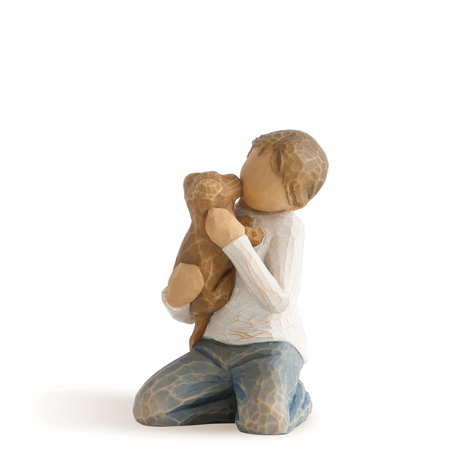 Willow Tree Kindness (Boy) Figurine | 7.5cm | Hand-Painted Casting - Give And Glow