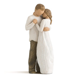 Willow Tree Promise Figurine | 23cm | Hand-Painted Casting - Give And Glow