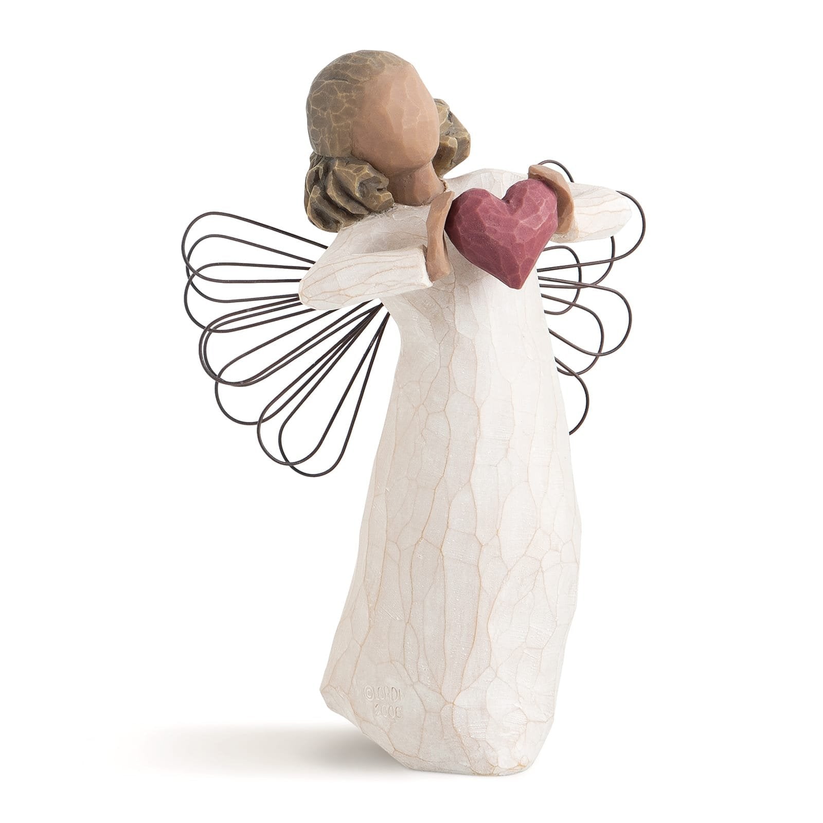 With Love Willow Tree Figurine | 13.5cm | Hand-Painted Casting - Give And Glow